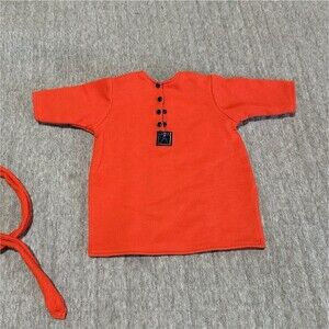 Pleasant Company American Girl Just Like Me Sleep Shirt Headband Red 1995